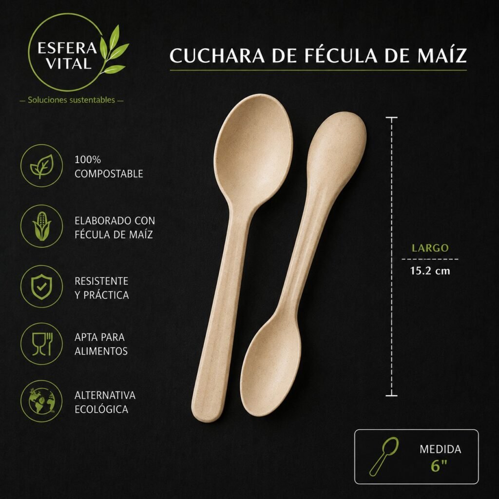 Cuchara de Fécula de Maíz