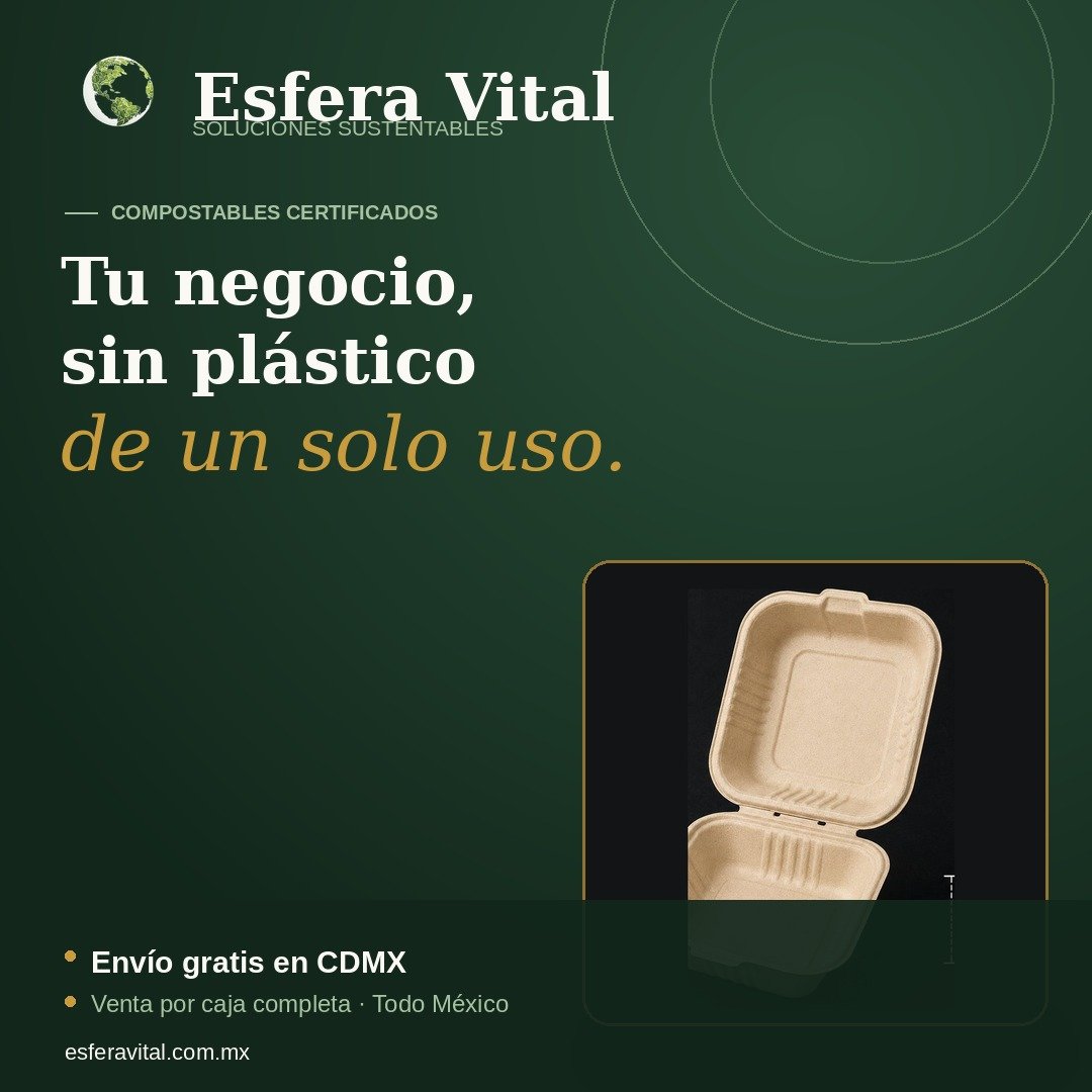 Tu negocio, sin plástico de un solo uso